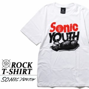 Sonic Youth Tシャツ ソニックユース ロックTシャツ バンドTシャツ 半袖 メンズ レディース かっこいい バンT ロックT バンドT ダンス ロ