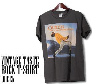 古着テイストロックtシャツqueen クイーン ボヘミアンラプソディ