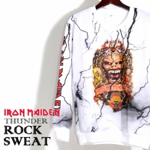 ロックパーカー Iron Maiden パーカー アイアンメイデン バンド パンク ロックファッション メンズ レディース 大きいサイズ