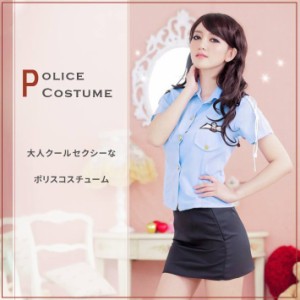 コスプレ ポリス 衣装 婦人警官 警察 セクシー コスチューム ミニスカ 制服 ハロウィン 仮装 パーティー レディース