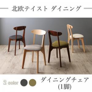 ダイニング家具 北欧テイスト Lucks ルクス ダイニングチェア 1脚 ブラウン チェアー 椅子 イス チェアのみ チェア単品 1人掛け 食卓 リ