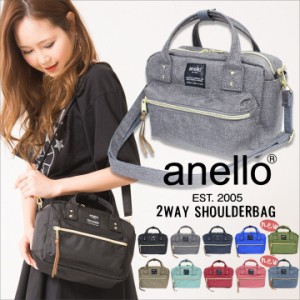 anello アネロ ショルダーバッグ レディース ミニショルダーバッグ anello ポリキャンバス ボストンバッグ 斜め掛けバッグ ミニショルダ