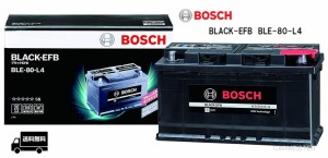 ボッシュ BOSCH BLE-80-L4 BLACK-EFB 自動車バッテリー アイドリングストップ対応 輸入車