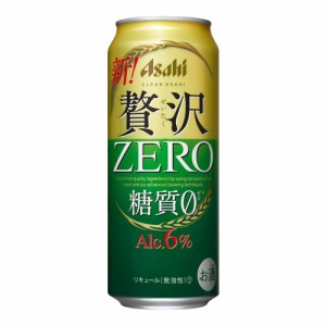 アサヒ 新ジャンル クリアアサヒ 贅沢ZERO（ゼロ） 500ml ケース (24本入り) ≪糖質0 アルコール6％≫ 