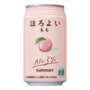 サントリー チュウハイ ほろよい もも 350ml ケース (24本入り) 