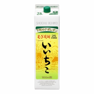 1梱包12本で発送可！！ 大分 麦焼酎 三和酒類 いいちこ 25° 1800ml パック