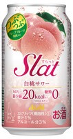 チューハイ アサヒ Slat（すらっと）白桃サワー 350ml ケース (24本入り) ((お取り寄せ商品))