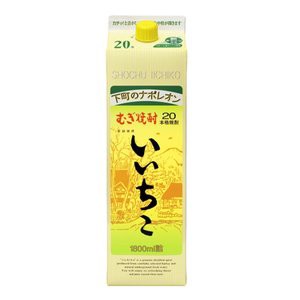 まとめ買い 三和酒類 いいちこパック 20 °1800ml ×1ケース（6本入り)