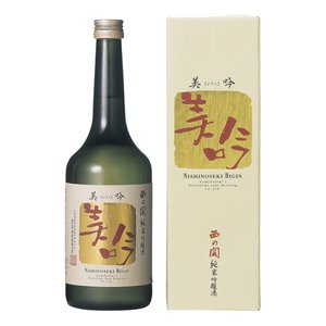 大分清酒　萱島酒造 西の関 美吟 純米吟醸720ml 