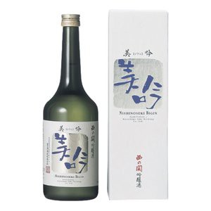 日本酒 萱島酒造 西の関 美吟 吟醸 720ml　　お取り寄せ商品
