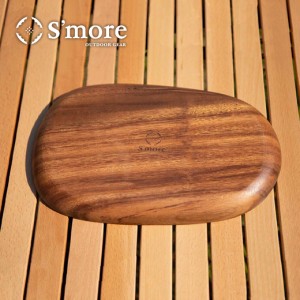【Smore / Woodi plate XL 】木製 食器 プレート ソウシジュ キャンプ アウトドア 皿 お皿 プレート キャンプ食器 ディッシュプレート 木