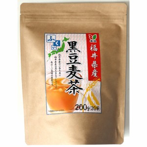 送料無料 お茶の大三 福井県産 黒豆麦茶ティーバッグ【(10g×20袋)5個セット】大三茶舗/ 贈り物 グルメ ギフト