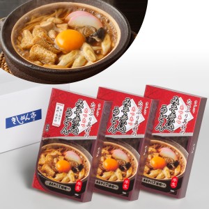 送料無料 なごやきしめん亭 具材たっぷり味噌煮込うどん 6食 / 名古屋 なごやめし 半生 麺 お取り寄せ グルメ 特産品