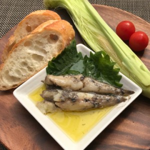 送料無料 無添加 魚屋厳選魚介のオイル煮 5種セット（かつお タコの子 めひかり あなご いわし）【ひょうご・神戸オンライン物産展】 / 