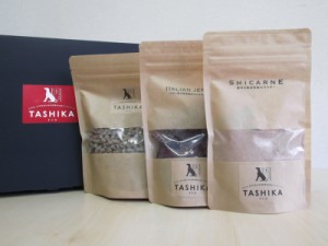 送料無料 多可の無添加ペットフード 「TASHIKAセットB （鹿肉ドライフード、シカルネ、ジャーキー（背肉））」（一般食） / タシカ ドッ