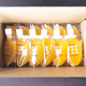 送料無料 ワッフルアトリエ ムエル 愛媛県産飲むゼリー12本セット(ご自宅用）【お届け不可地域：北海道・沖縄・離島】 ギフト おすすめ 