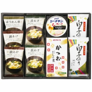 和風バラエティギフト EM-BON 2239-021 味噌汁 インスタント食品 出汁 海苔 缶詰 送料無料 【お届け不可地域：北海道・沖縄・離島】