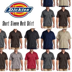 DICKIESディッキーズ正規品ワークシャツ作業着 半袖シャツ1574ショートスリーブワークシャツ