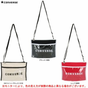 ◆メール便対応商品◆【レッドのみ】CONVERSE（コンバース）サコッシュ（C2004054） カジュアル ショルダーバッグ 鞄 ポシェット カジュ