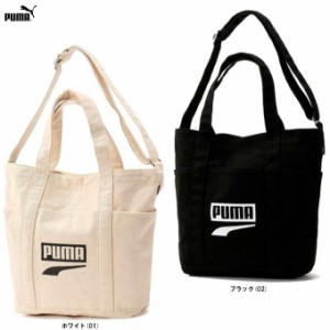 PUMA（プーマ）ストラクチャー キャンバス トートバッグ（078479）アウトドア カジュアル バッグ かばん 一般用