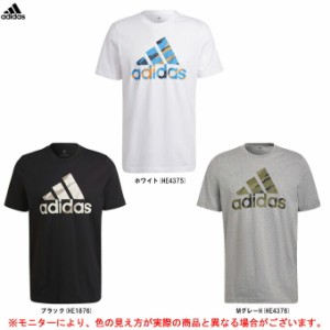 ◆メール便対応商品◆【ブラックのみ】adidas（アディダス）エッセンシャルズ シングルジャージー カモプリント 半袖Tシャツ（TM042） メ