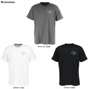 ◆メール便対応商品◆CONVERSE（コンバース）ゴールドシリーズ プリントTシャツ（CBG232351） 半袖 吸汗速乾 メンズ