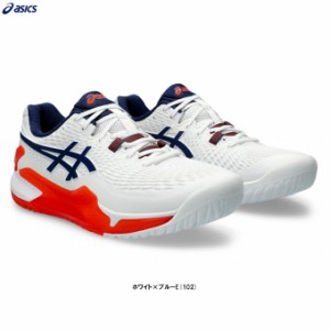 ASICS（アシックス）GEL-RESOLUTION 9 WIDE ゲルレゾリューション 9 ワイド（1041A376）テニス オールコート用 テニスシューズ メンズ