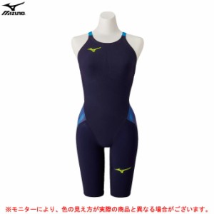 MIZUNO（ミズノ）競泳用GX SONIC V ST ハーフスーツ（N2MG0201）FINA承認モデル 短距離向け 競泳水着 スイムウェア レディース ジュニア