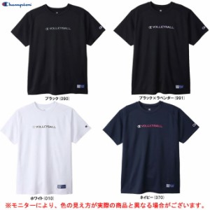 ◆メール便対応商品◆Champion（チャンピオン）ショートスリーブ Tシャツ（C3XV307）バレーボール バレー 半袖 クルーネック メンズ