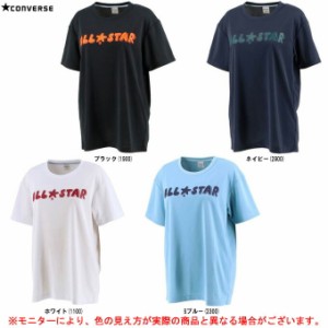 ◆メール便対応商品◆CONVERSE（コンバース）プリントTシャツ（CB321356） バスケットボール バスケ 半袖 吸汗速乾 女性用 レディース