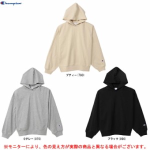 Champion（チャンピオン）ロングスリーブ フード Tシャツ（CWT406）バスケ スポーツ カジュアル パーカー フード付き レディース