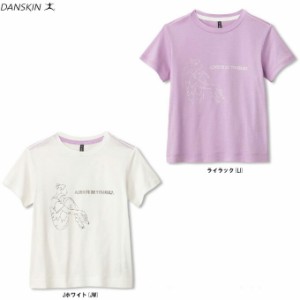 ◆メール便対応商品◆DANSKIN（ダンスキン）グラフィッククルーティー（DAJ70110） エクササイズ ヨガ Tシャツ 半袖 キッズ