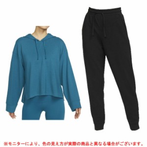 NIKE（ナイキ）NY Dri-FIT フリース フーディ パンツ 上下セット（DM7034/DM7038）トレーニング フィットネス ウェア フード付き レディ