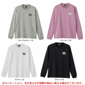 Canterbury（カンタベリー）ロングスリーブ Tシャツ（RA42073）ラグビー スポーツ トレーニング ウェア ロンT 長袖 男性用 メンズ