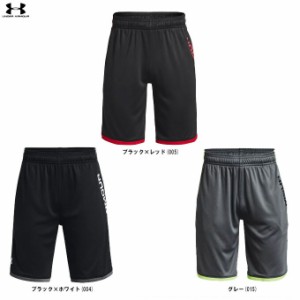 ◆メール便対応商品◆UNDER ARMOUR（アンダーアーマー）UAスタント 3.0 プリント ショーツ（1361804） ハーフパンツ ジュニア キッズ