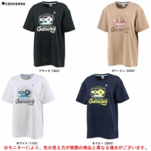 ◆メール便対応商品◆CONVERSE（コンバース）バスケット ウィメンズプリントTシャツ（CB312351） バスケットボール 半袖 レディース