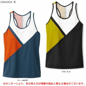 ◆メール便対応商品◆DANSKIN（ダンスキン）COLOR BLOCK TANK（DC19314）フィットネス シャツ ウェア ブラトップ レディース