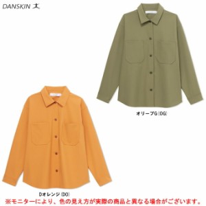 【在庫処分品】DANSKIN（ダンスキン）SHELTERING SHIRT（DMF321102）フィットネス エクササイズ ヨガ ウェア アウター 撥水 レディース