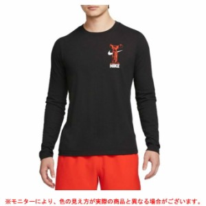 ◆メール便対応商品◆NIKE（ナイキ）DF ワイルド カード L/S Tシャツ（DX0982） ランニング 長袖 ロンT トップス 男性用 メンズ