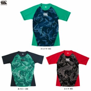 ◆メール便対応商品◆Canterbury（カンタベリー）TRAINING TEE SEMI-FIT（RG31008）ラグビー ドライ セミフィット メンズ