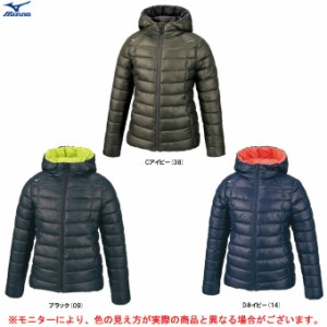 MIZUNO（ミズノ）テックフィルジャケット（32ME0855）ブレスサーモ スポーツ トレーニング 中綿 防寒 発熱 保温 フードあり レディース