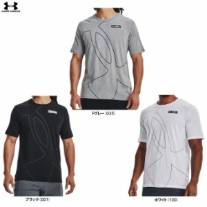 ◆メール便対応商品◆UNDER ARMOUR（アンダーアーマー）UAショートスリーブ ビッグロゴ Tシャツ（1378901） ランニング 半袖 メンズ