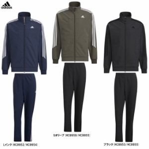 adidas（アディダス）3ストライプス トラックジャケット パンツ 上下セット（BT737/L5489）スポーツ トレーニング セットアップ メンズ