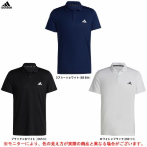 ◆メール便対応商品◆adidas（アディダス）トレイン エッセンシャルズ ポロシャツ（BXH40） ランニング 半袖 メンズ