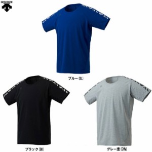 ◆メール便対応商品◆DESCENTE（デサント）半袖Tシャツ（DMMOJA65Z） ジム ランニング 吸汗速乾 男性用 メンズ