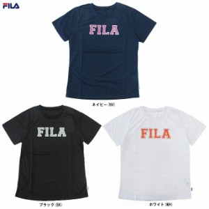 ◆メール便対応商品◆FILA（フィラ）レディース 半袖Tシャツ（412650） ランニング トップス 女性用 レディース