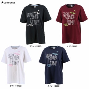 ◆メール便対応商品◆CONVERSE（コンバース）ウィメンズプリントTシャツ（CB321353）バスケットボール プラシャツ 半袖 レディース