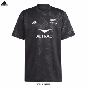 ◆メール便対応商品◆adidas（アディダス）オールブラックス サポーター Tシャツ（DCF17） ラグビー ランニング 半袖 メンズ