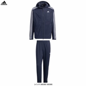 adidas（アディダス）デニムルック ストレッチウーブン フーデッドトラックトップ トラックパンツ 上下セット（BXF22/BXF23）メンズ