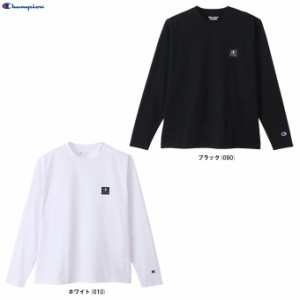 ◆メール便対応商品◆Champion（チャンピオン）ロングスリーブTシャツ（C3WS405） カジュアル トップス ロンT 長袖 速乾吸汗 メンズ